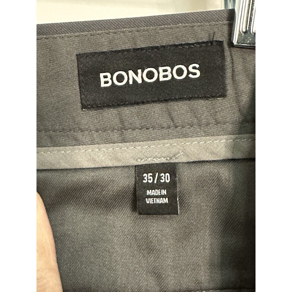 Bonobos, Men's‎ Tuesday Pant, Gray, Size 35/30 - Picture 4 of 5